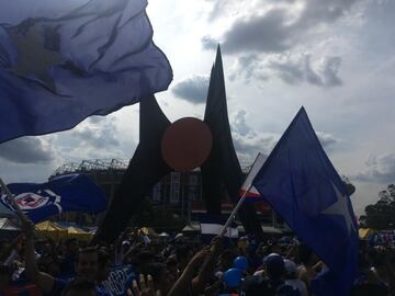 El color de la afición para el Cruz Azul vs Veracruz en imágenes