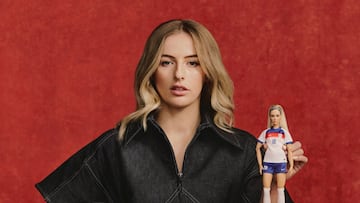For International Women’s Day, Mattel has created a “Dream Team” of Barbie dolls that includes England national forward Chloe Kelly.