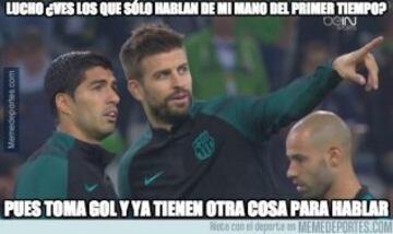 Los memes más divertidos del B. MGladbach -Barcelona