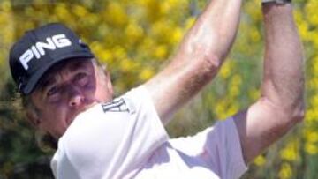 Miguel Ángel Jiménez, entre los diez primeros del torneo de Akron