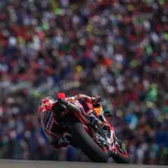 La versión prudente de Márquez le hace arrancar 21º