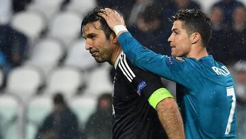 Cristiano a Buffon tras la chilena con el Real Madrid: "No está mal para uno de 33 años, ¿no?"