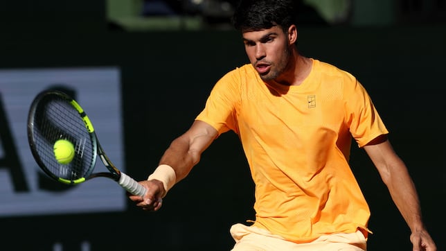 ¿A qué hora juega Alcaraz hoy? TV, horario, dónde y cómo ver el partido contra Norrie en Indian Wells