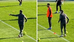 Os vais a cansar solo de verlo: la intensidad de Xabi en el entrenamiento