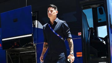 James y su vínculo con la Lazio de Italia.