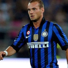 Sneijder, la fiesta de Hollywood y un partido de Champions