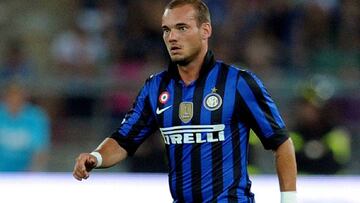 Sneijder, la fiesta de Hollywood y un partido de Champions