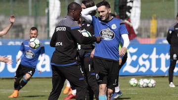 Seedorf y Lucas Pérez.