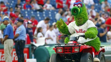 Los Phillies son más conocidos hoy en día por su entrañable mascota, el Phillie Phanatic, que por los logros del equipo de béisbol.