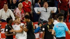 While praising Sevilla for ejecting a racist fan, the Brazil international says a minor made offensive gestures towards him.