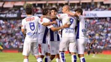 Pachuca celebra en La Corregidora