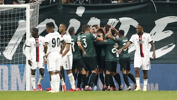 CElebran el gol de Coates