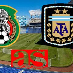 México vs Argentina; Amistoso Sub-23 (0-0): Resumen del juego