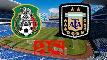 México vs Argentina Sub 23 en vivo online: Partido amistoso