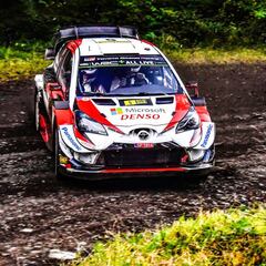 Meeke aguanta el tipo frente a los aspirantes al título