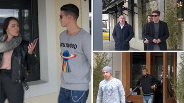 James, 'pillado' en Madrid, manda este mensaje para su exequipo