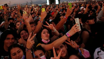 Santiago, 19 marzo 2022.
Festival Lollapalooza 2022 que se desarrolla por tres días en el Parque Cerillos.
Javier Salvo/Aton Chile
