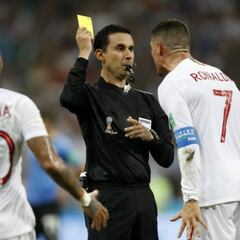 Madre del árbitro César Ramos, molesta con Cristiano Ronaldo