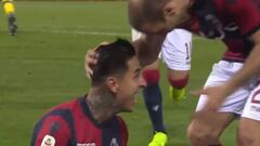 Pulgar vuelve a ser héroe con estos dos penales en Bologna