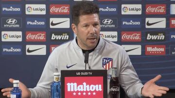 Simeone no se esconde: el mensaje a la afición del Atleti