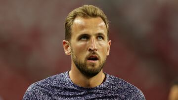Harry Kane, jugador del Tottenham, antes de un partido de pretemporada.