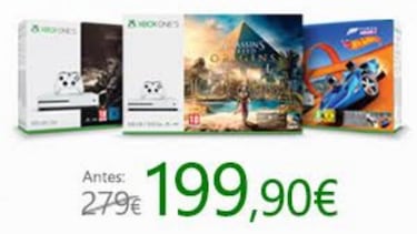 Mes del jugón: Xbox One S más juego por 199 euros