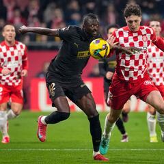 El Girona juega a la contra