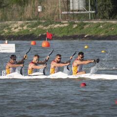 El renovado K4 500 deja buenas sensaciones en su estreno