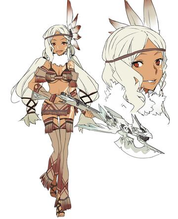 Ilustraci¨®n - Bravely Second (3DS)