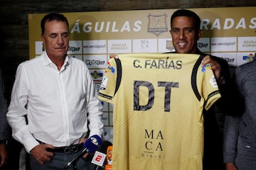 César Farías, nuevo entrenador de Águilas Doradas.