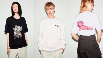 Colección de Kaws y Uniqlo.
