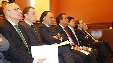 Una imagen del consejo de administración del Real Zaragoza.