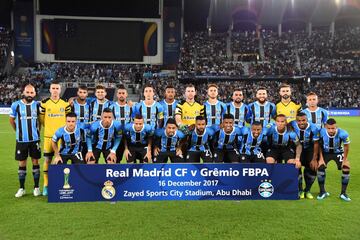 Los jugadores del Gremio. 