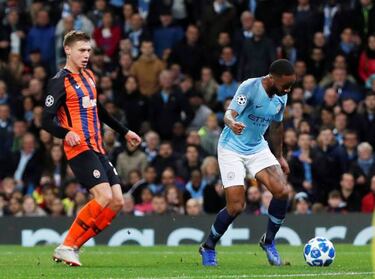 Sterling apologises to referee and Shakhtar over penalty
