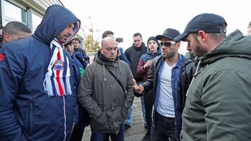 Se calienta el PSG-Madrid: los jugadores reciben a los ultras