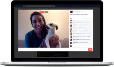 Ya puedes transmitir en vivo desde tu computadora con Facebook.