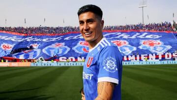 Vio la bandera gigante en el Nacional y dejó una frase que enamorará a los hinchas de la U