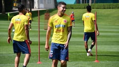 Día 14 en Milanello: Farid Díaz se unió a la Selección Colombia