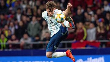 Nicolás Tagliafico, pretendido por Atlético de Madrid y Pochettino, en el Argentina-Venezuela.