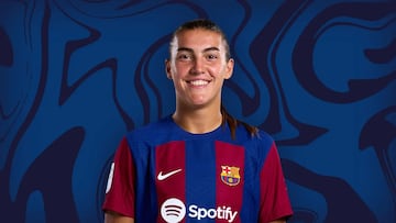 Patri Guijarro con el Barcelona.