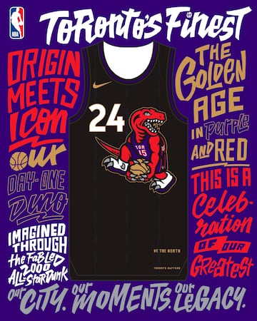 Descubre las camisetas City Edition de la NBA 2024-25