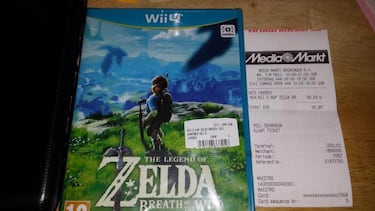 Venden una copia de Zelda: BotW para Wii U en Holanda