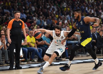 Sergio Llull y Jason Thompson.