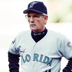 Who is Jim Leyland the legendary Marlins manager that was inducted into the Hall of Fame?