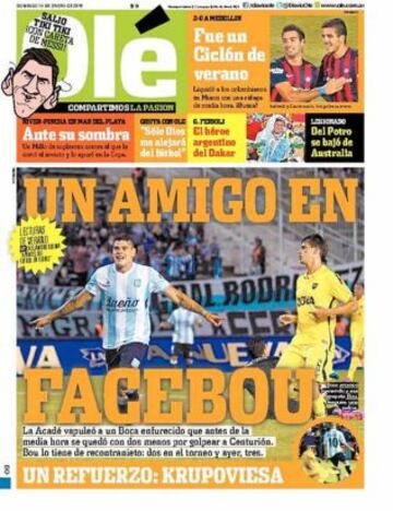 Portadas de la prensa deportiva