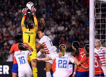 Las mejores imágenes del duelo de la Roja ante Estados Unidos