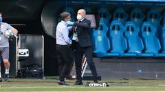 20/06/20  Partido SEGUNDA DIVISION COVID19 CORONAVIRUS 
 Deportivo de La Coru&Atilde;&plusmn;a - Rayo Vallecano
 Paco Jemez Y Fernando Vazquez SALUDO ENTRENADORES