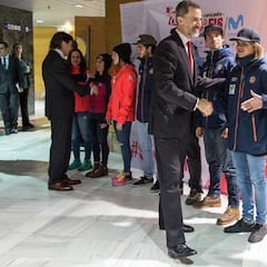 Josito, María y Aleix, la furgoneta del slopestyle