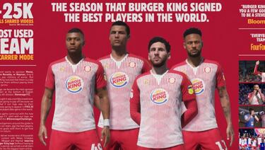 Así logró Burger King que Messi, Cristiano y otras estrellas lucieran su marca, a precio de saldo