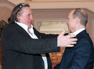 Vladimir Putin y Gerard Depardieu mantienen una buena relación.